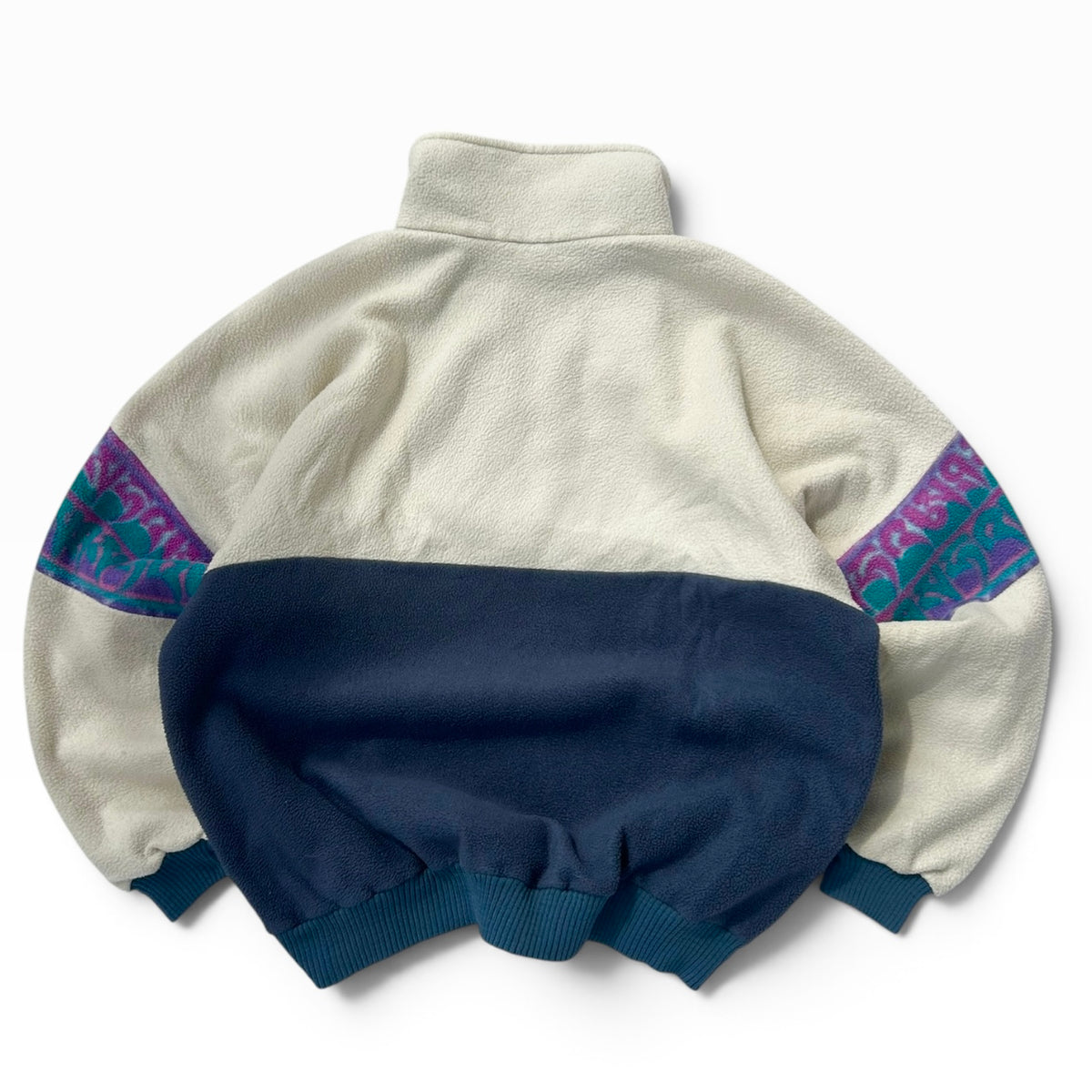 Salewa 1/4 zip colourful fleece