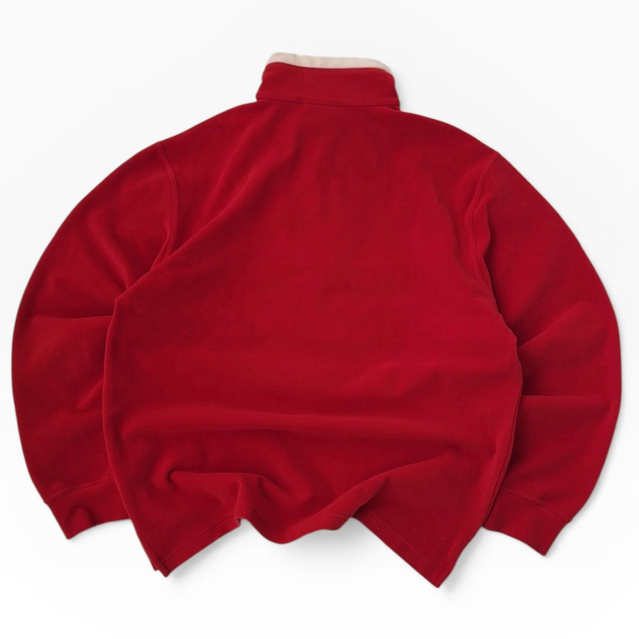 Chervo red x beige 1/4 Zip fleece (pro therm)