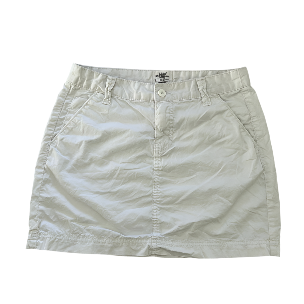 Cargo Style Mini Skirt