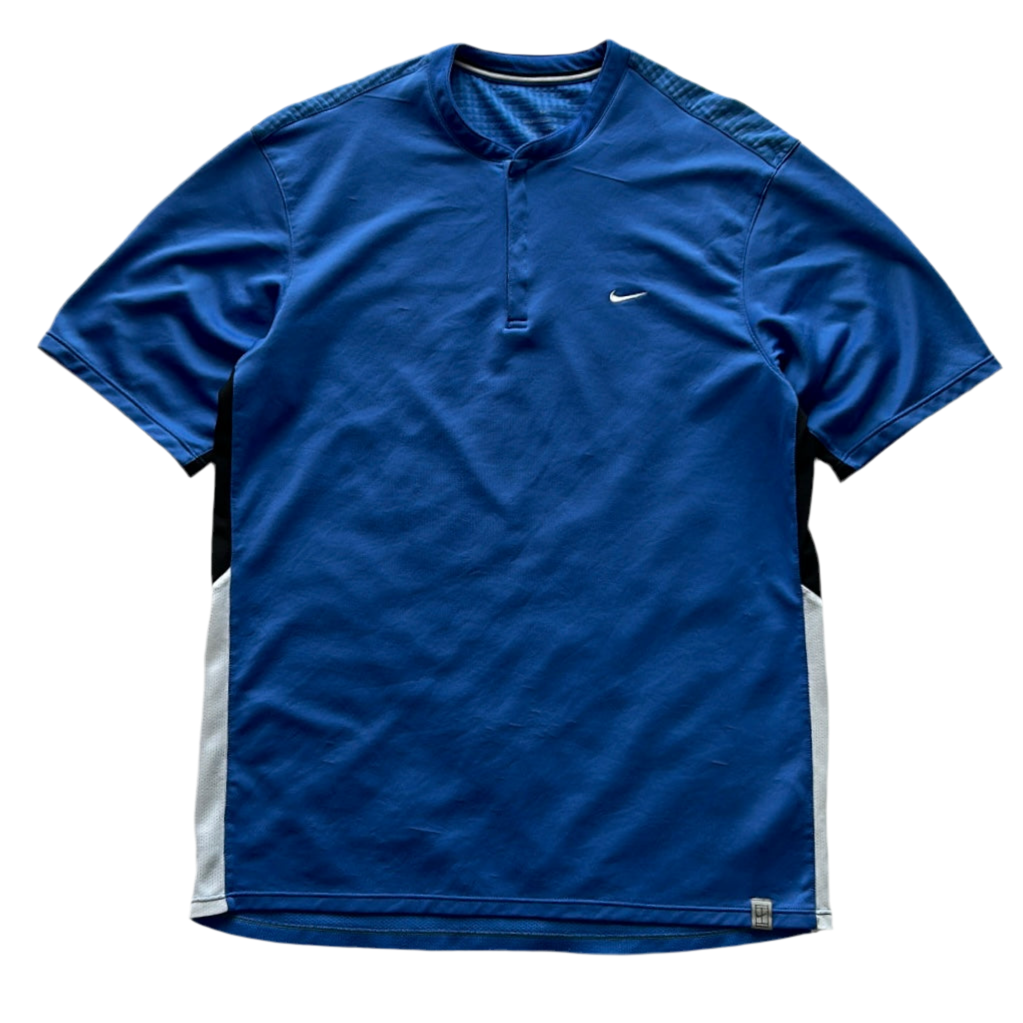 Nike Dry-Fit Button-Up Tee