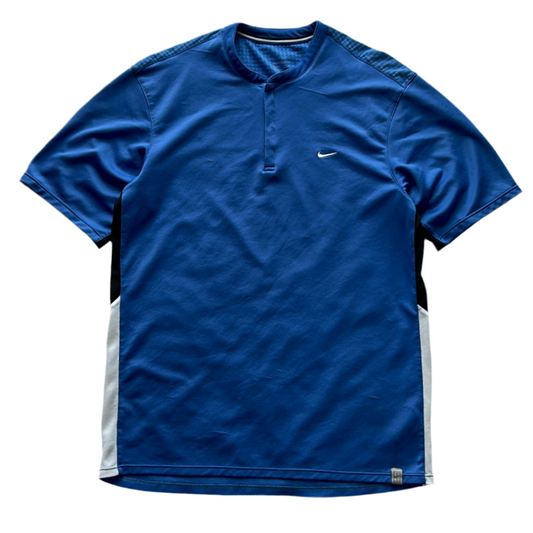 Nike Dry-Fit Button-Up Tee