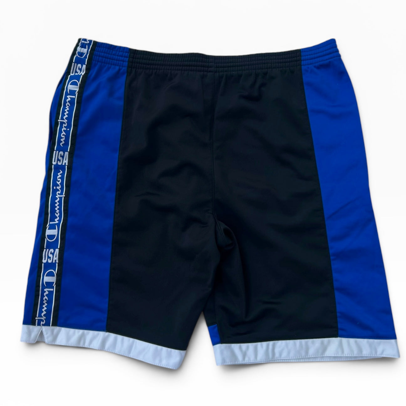 Champion black & blue track bermuda