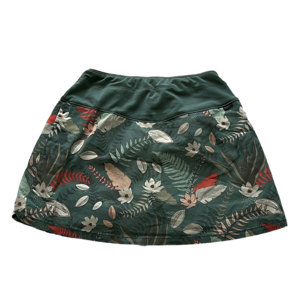 Floral Mini Skort (Skirt+Shorts)