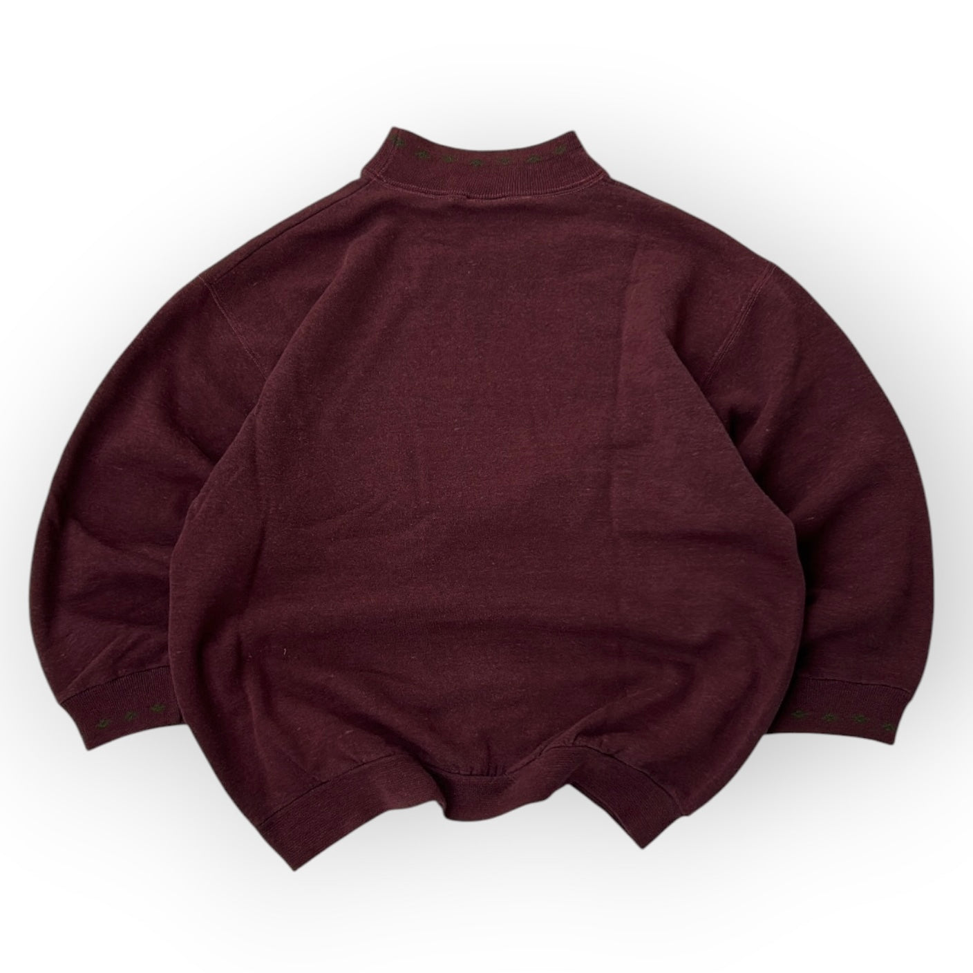 Vintage burgundy graphic sweatshirt