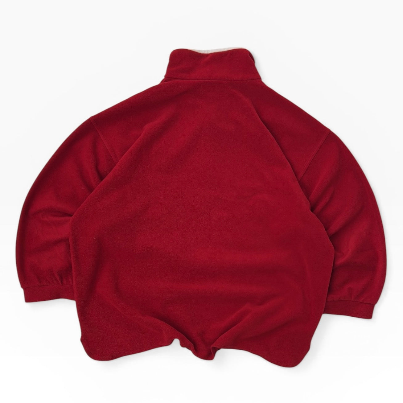 Silvy made in Italy embroidered details 1/4 Zip fleece