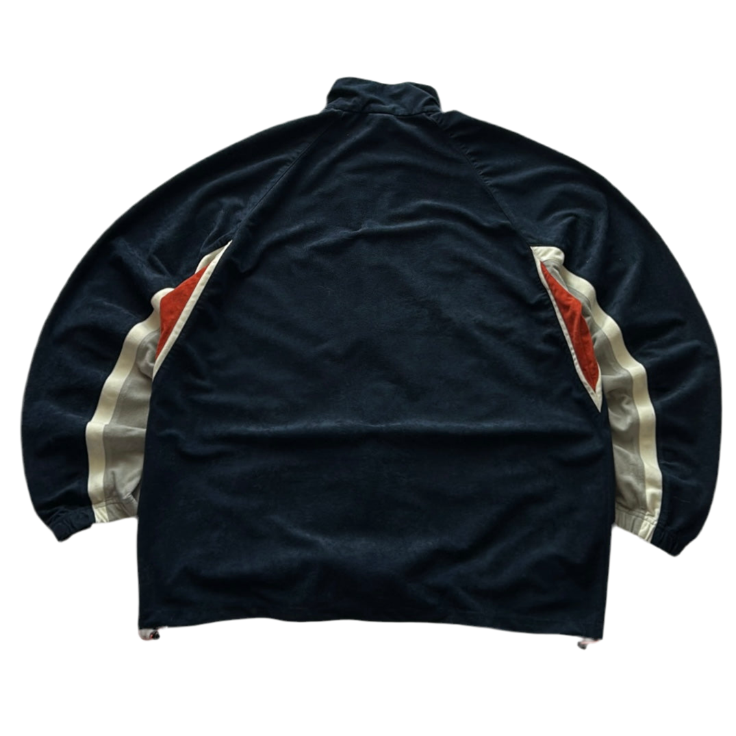 Vintage suede-textured nylon Jacket
