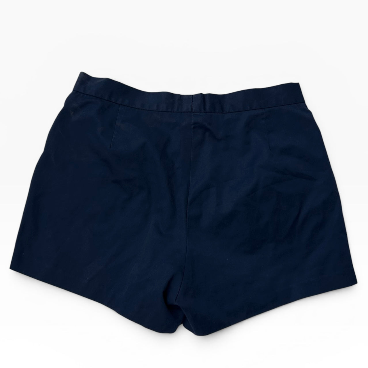 Adidas navy pleated shorts