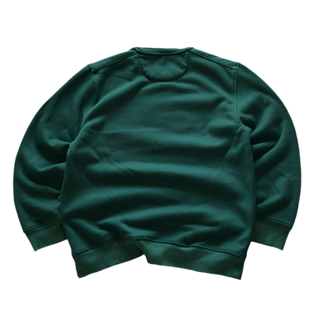 Forest Green Plain Sweatshirt