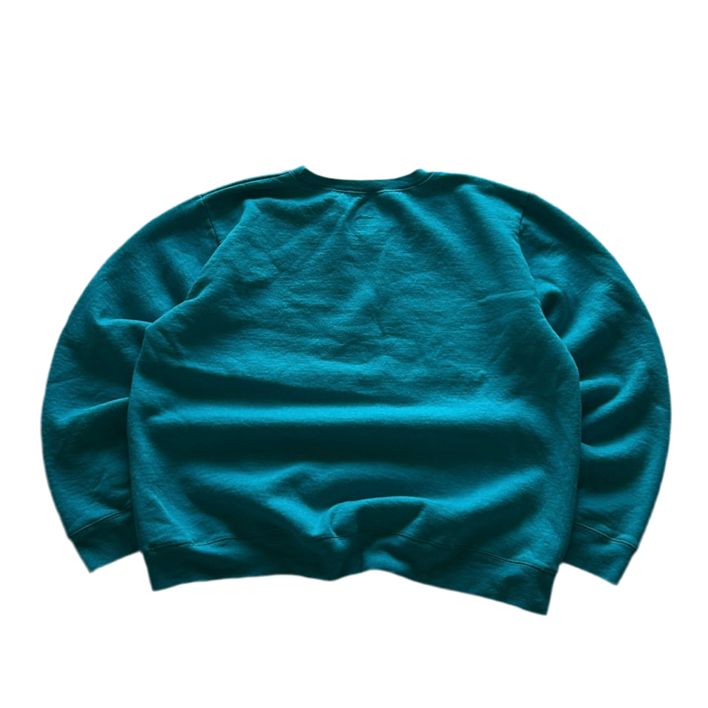Teal Plain Sweatshirt