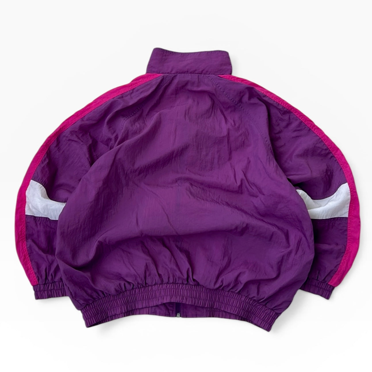 90s colourful shell full zip jacket