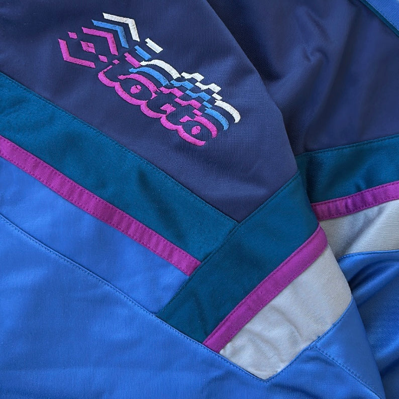 Lotto Vintage colourfull full zip track jacket
