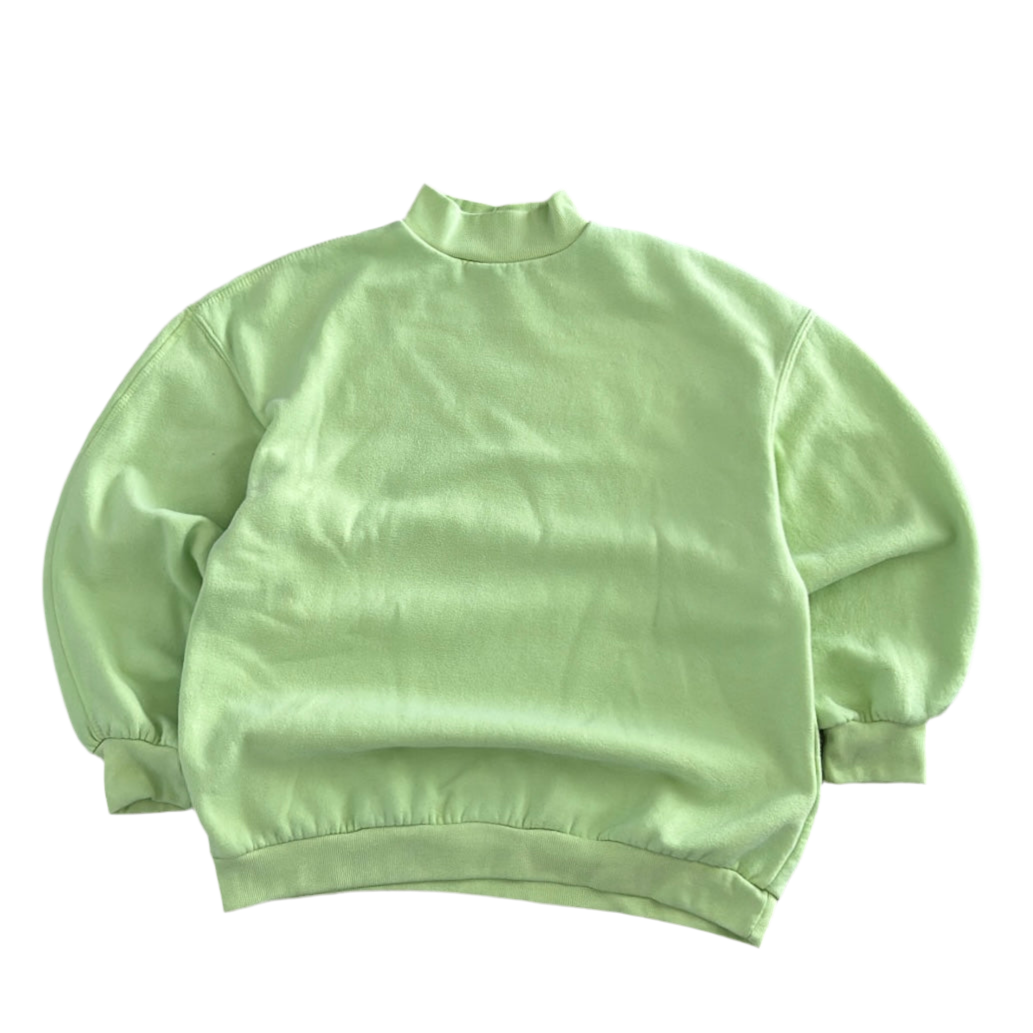 Lime Plain Sweatshirt