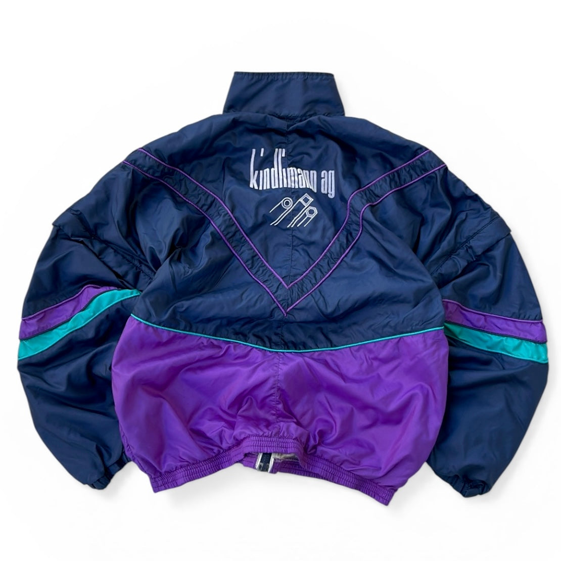 Vintage shell full zip jacket (removable sleeves)