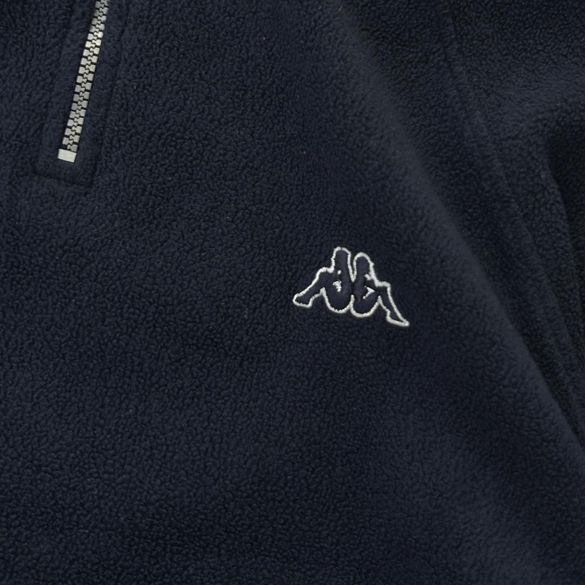 Kappa 1/4 Zip navy fleece