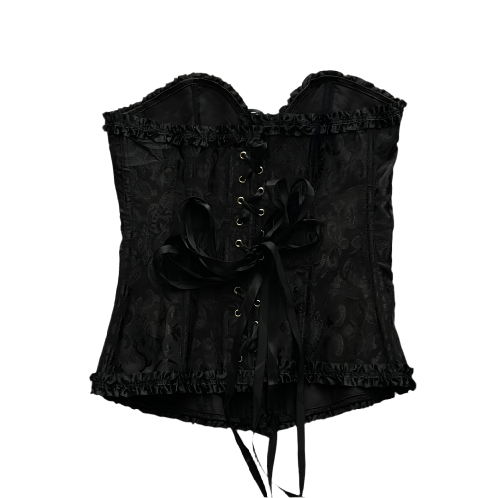 Black Back-Tie Corset