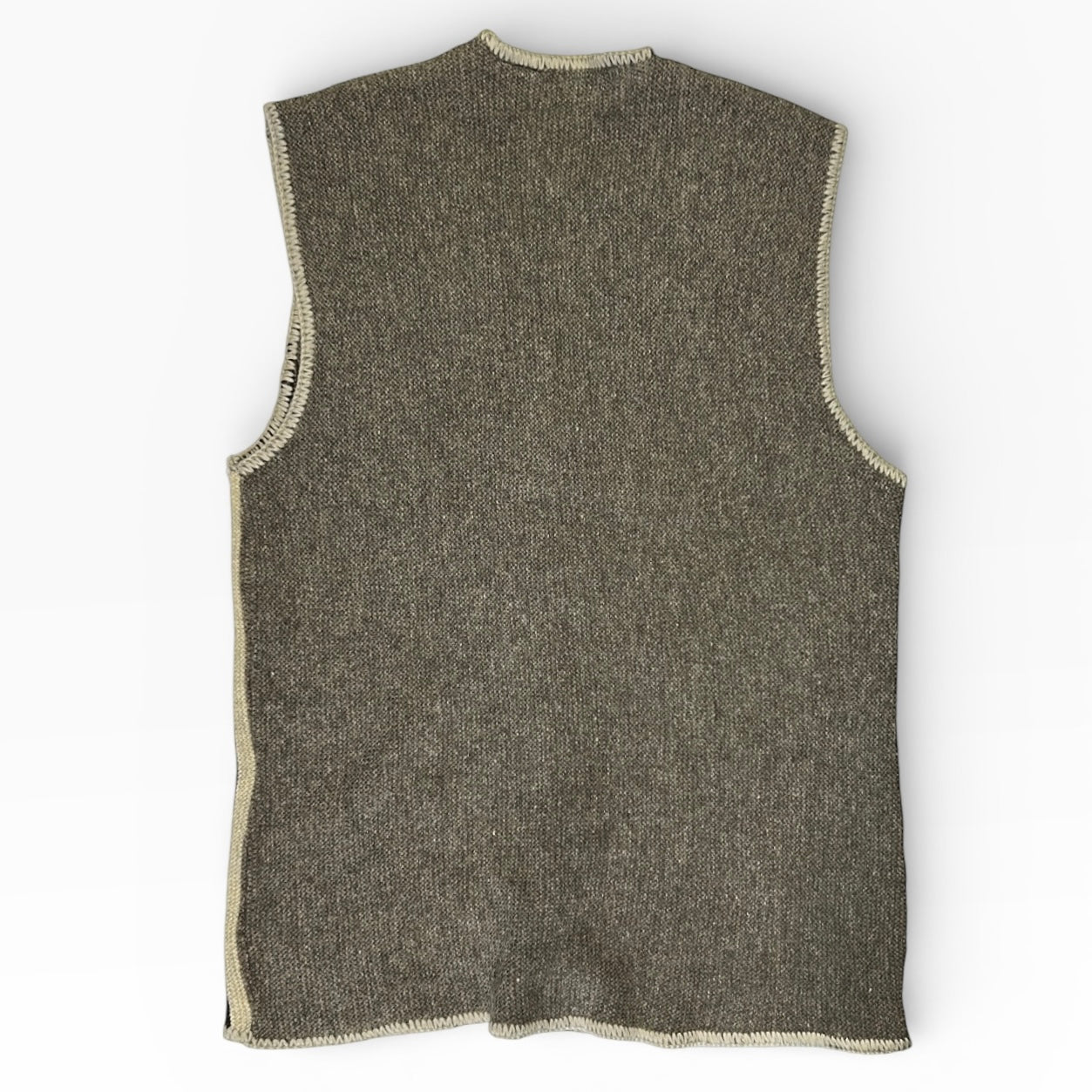 Natural Threads Long button up vest cardigan
