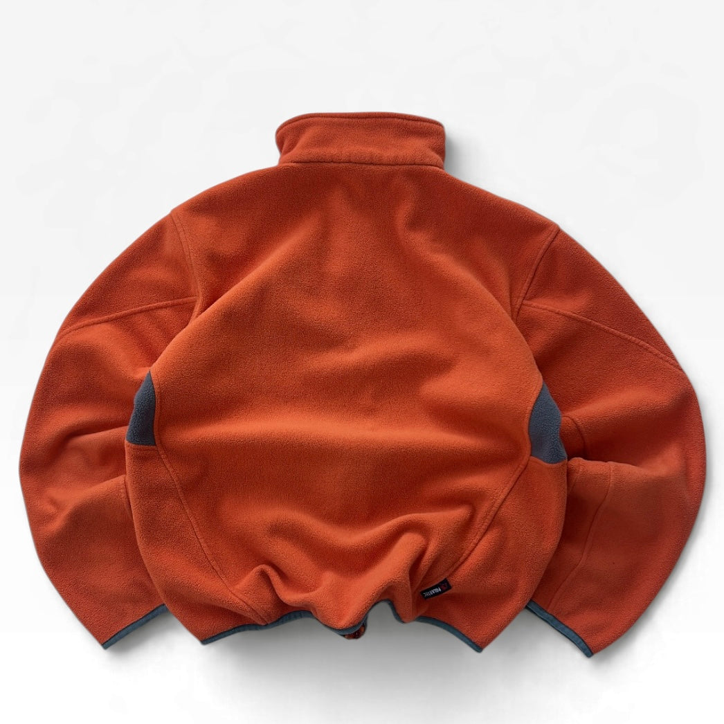 Salewa oragne hiking fleece jacket