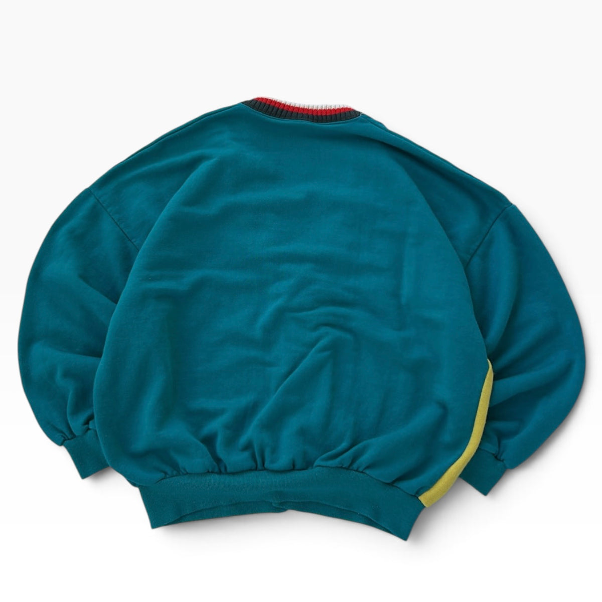 Oxford 80’s button up colourblock cardigan