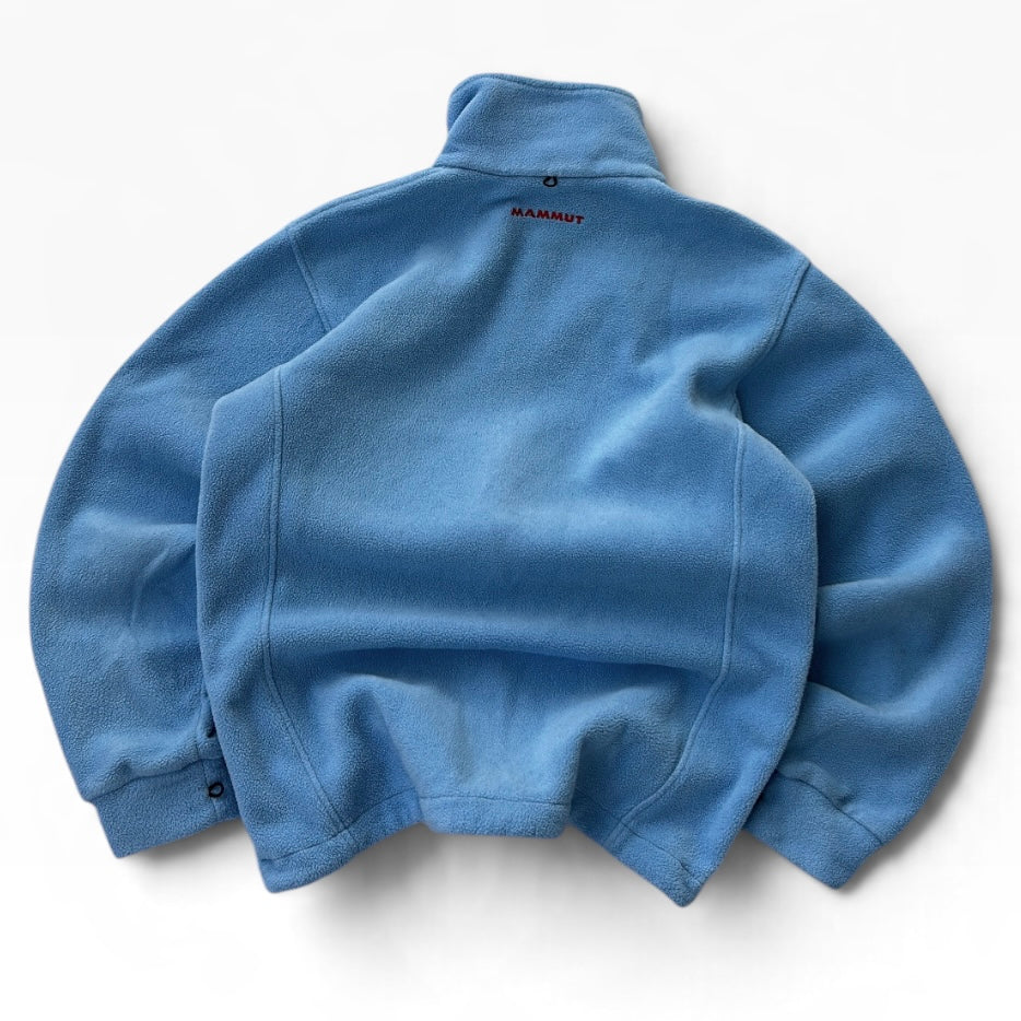 Mammut baby blue adjustable fleece jacket