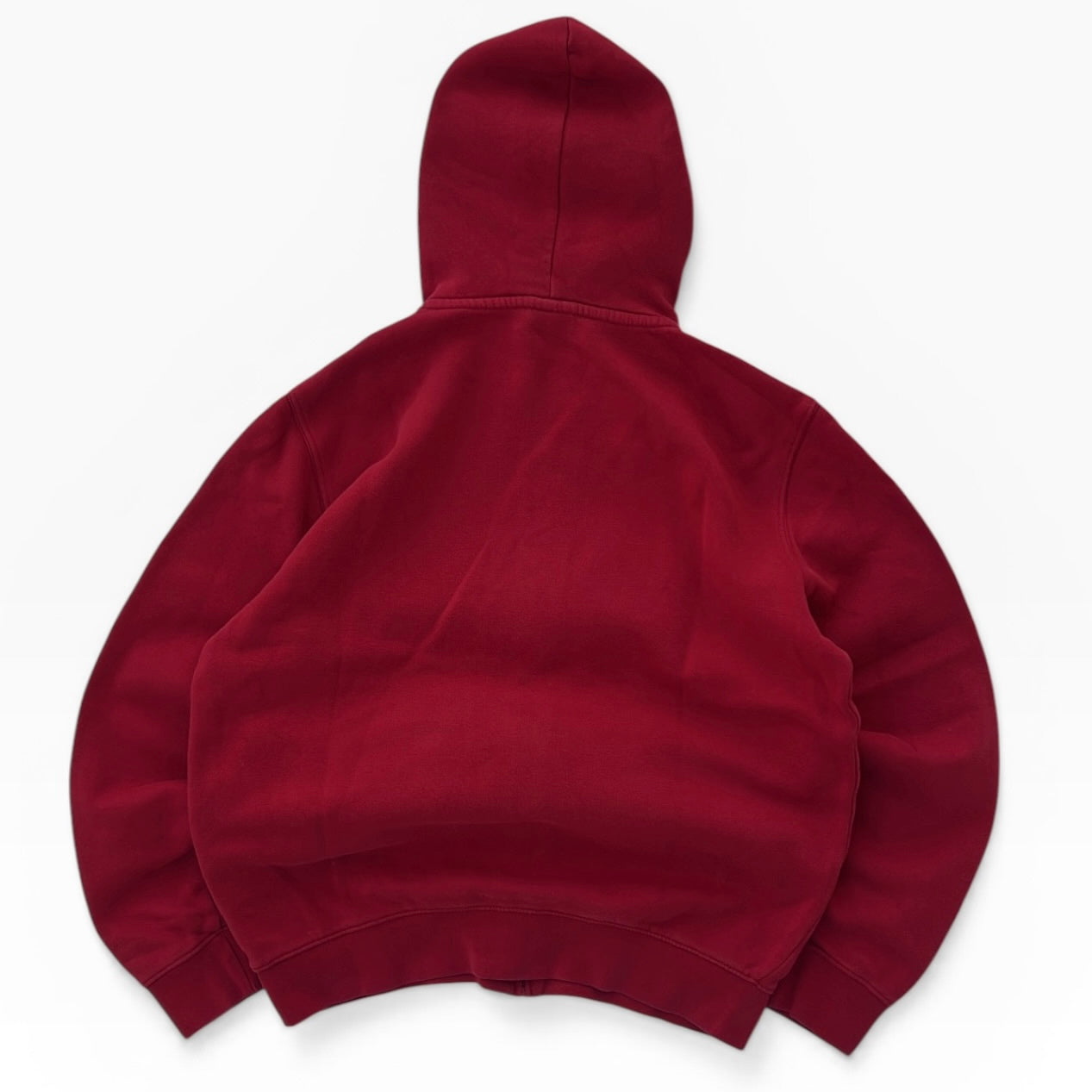 Champion red hooded side logo jacket
