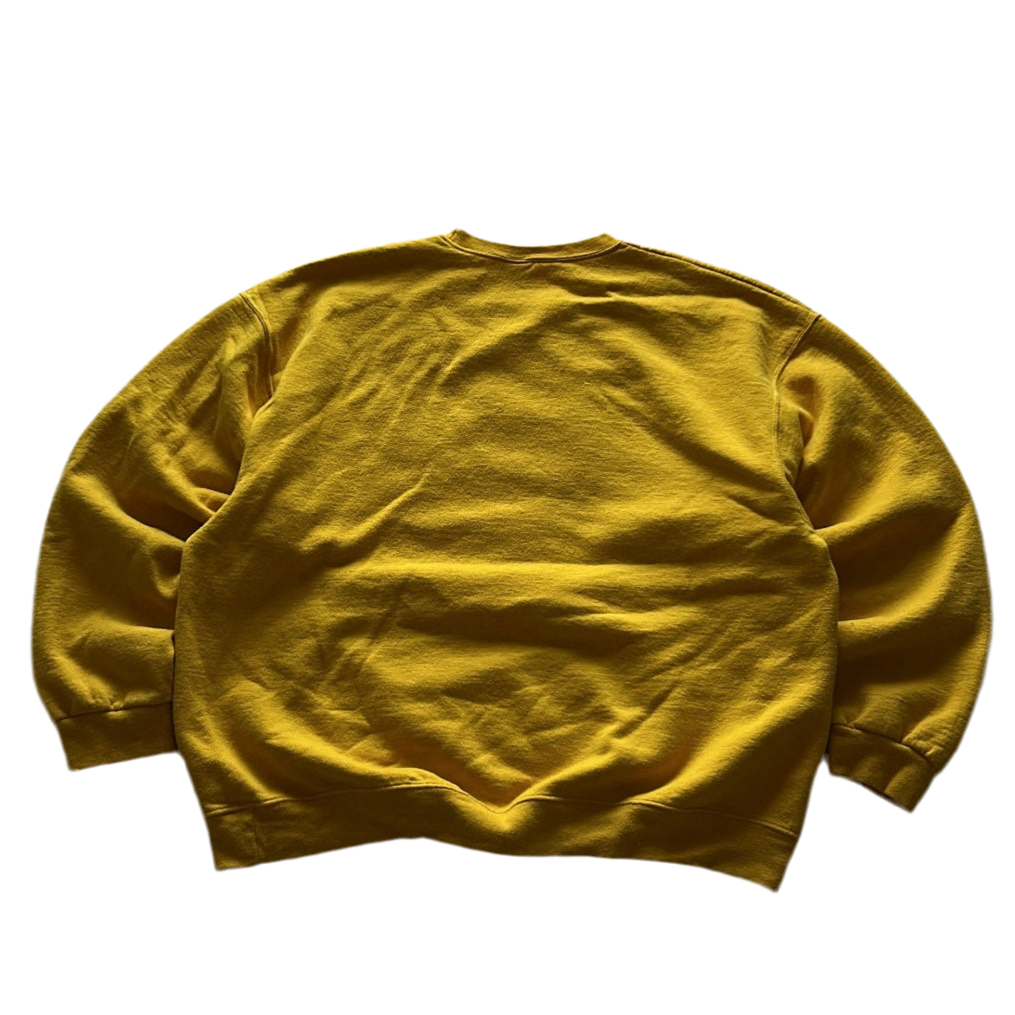 Yellow Plain Sweatshirt