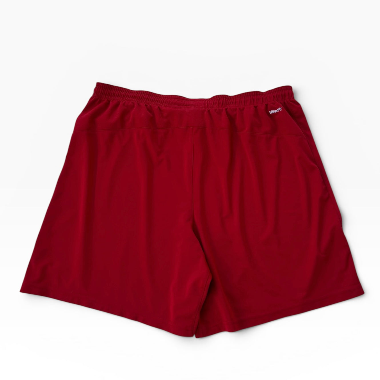 Nike sports adjustable red shorts