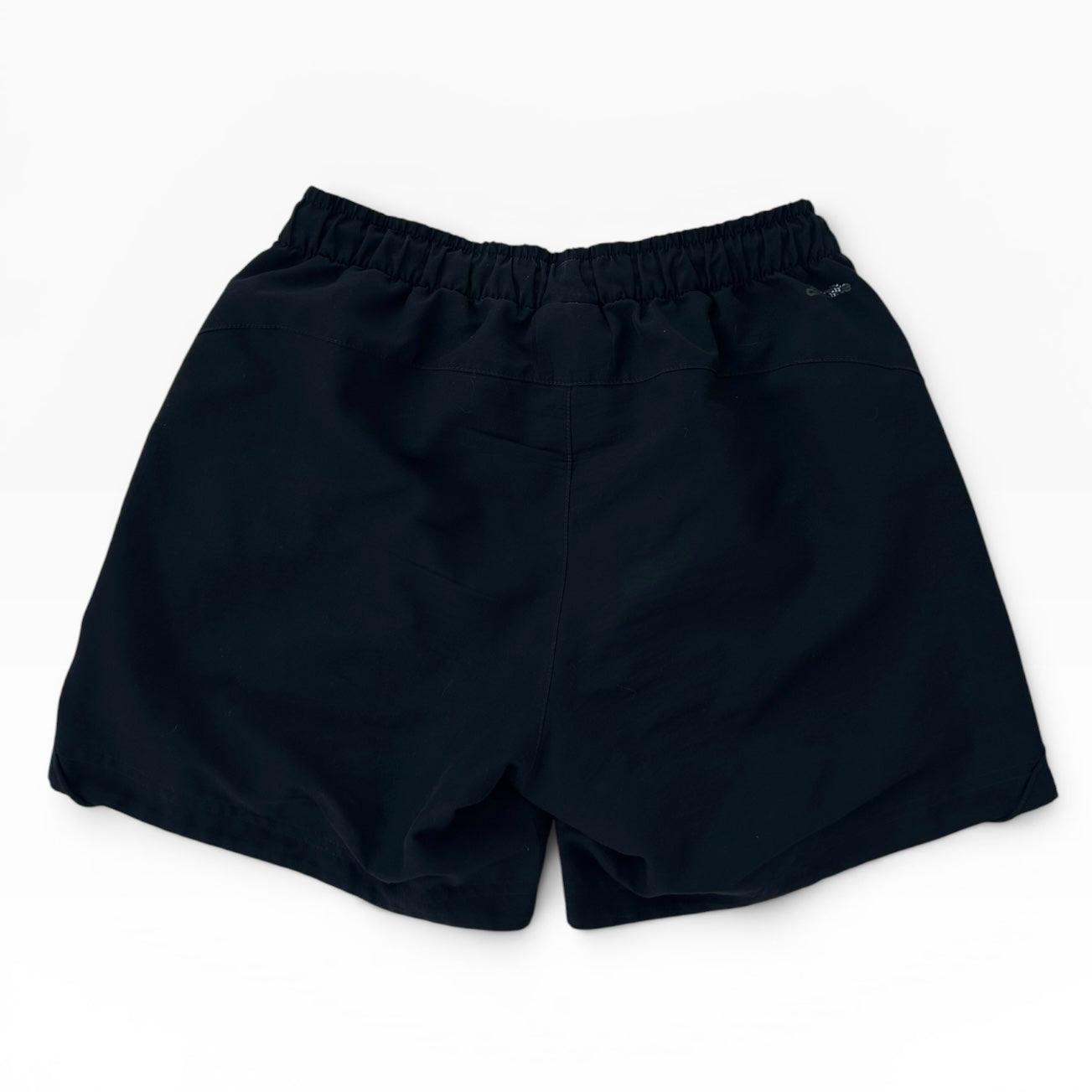 Adidas track black adjustable shorts