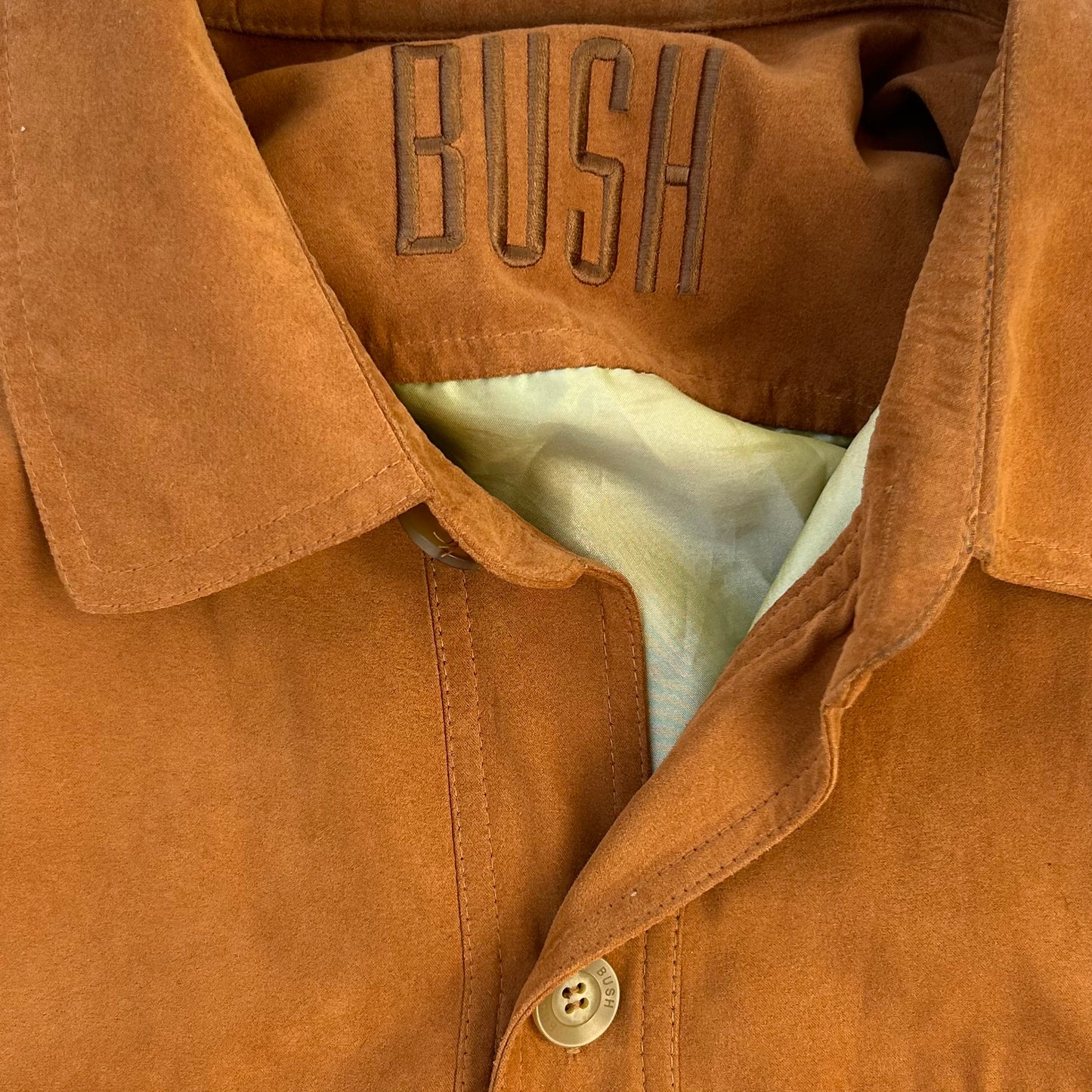 Bush suede Buton Up shirt / Jacket