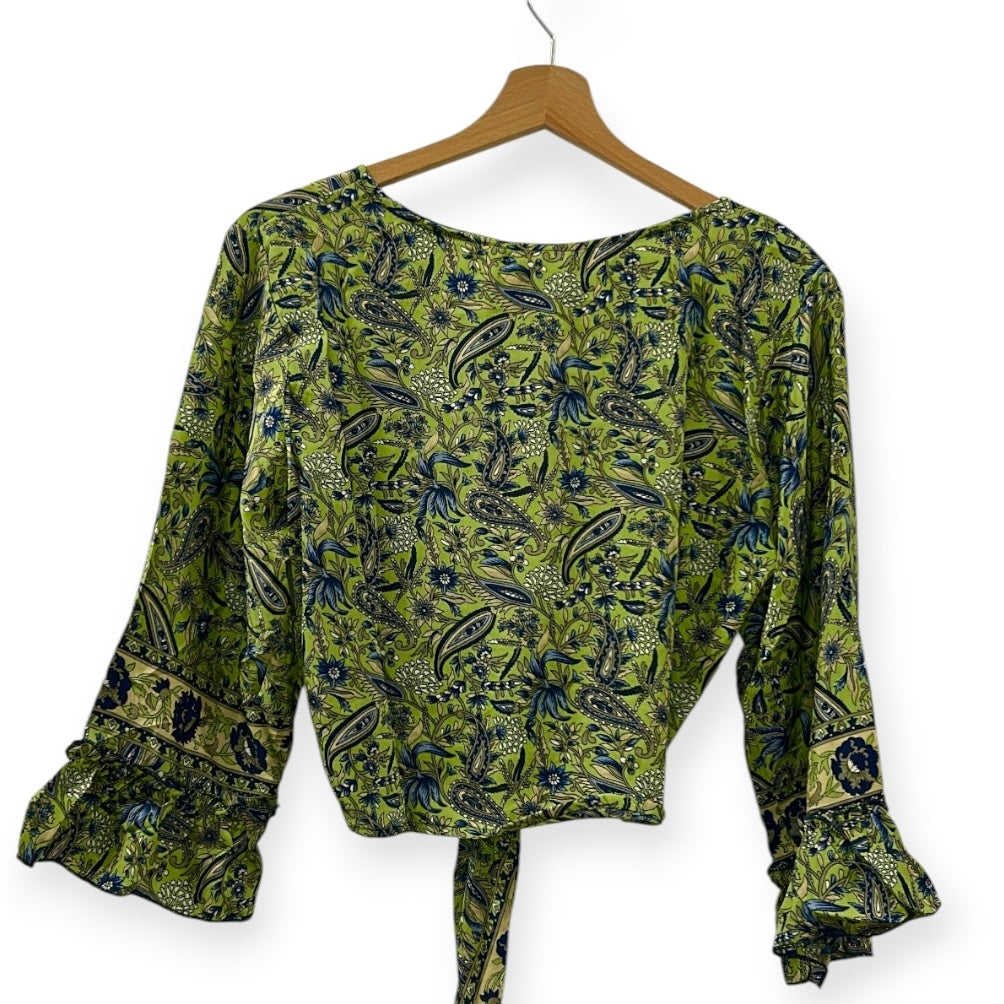Dead stock retro coloublock tie top