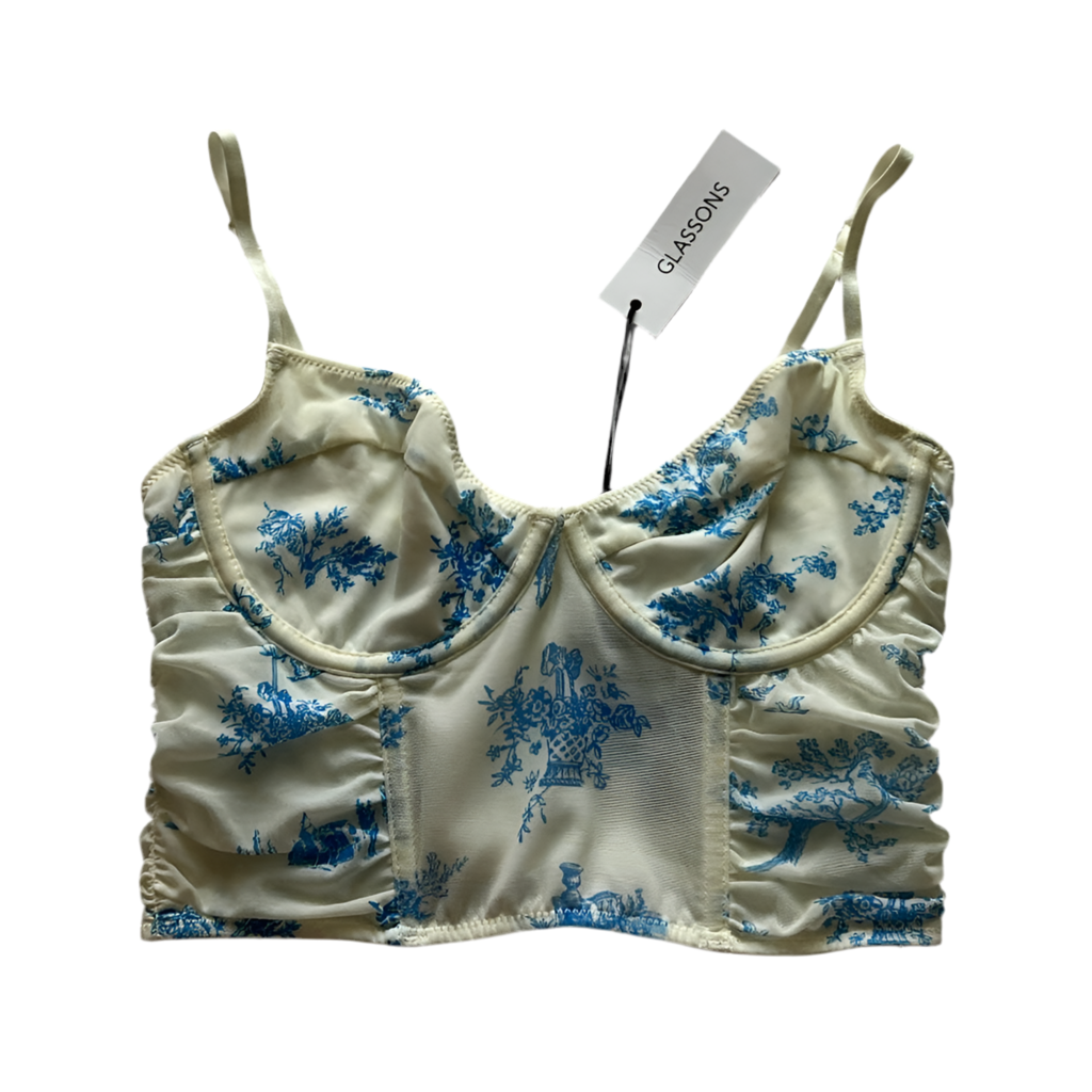 DeadStock Corset Style Top (Adjustable Strap)