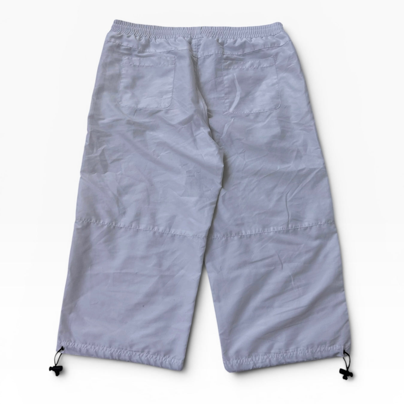Fila white capri track pants