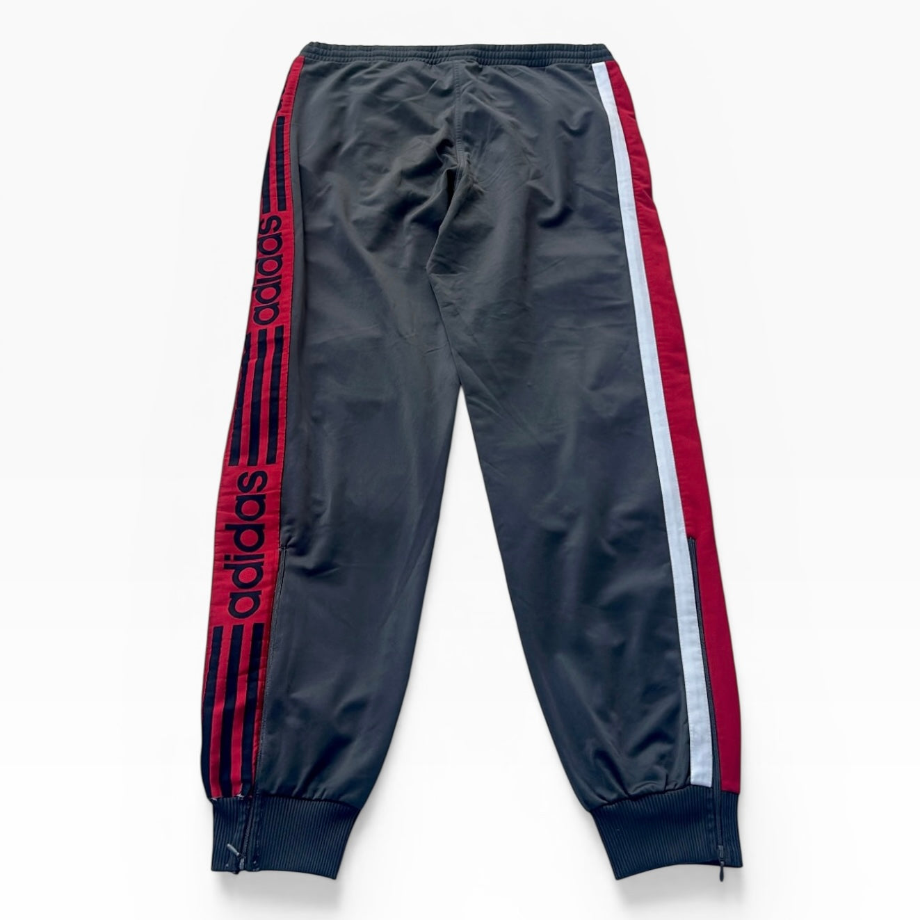 Adidas vintage grey adjustable track pants