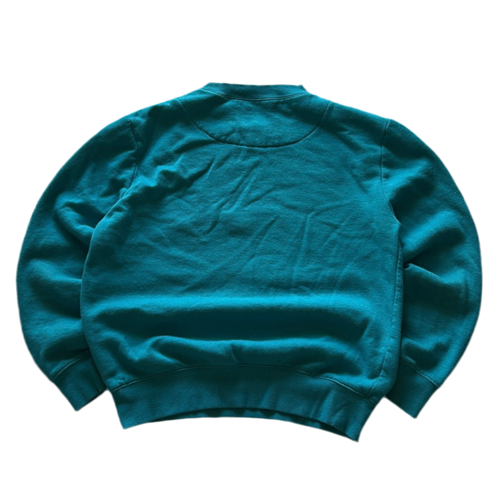Teal Plain Sweatshirt
