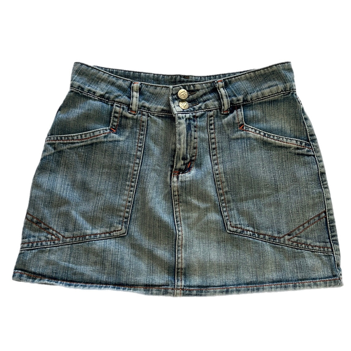 Y2k Denim Mini Skirt
