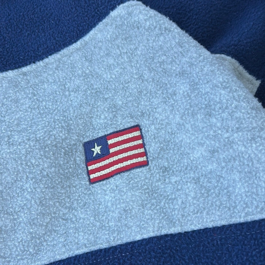 CANBE American Stripped 1/4 Zip Adjustable Fleece