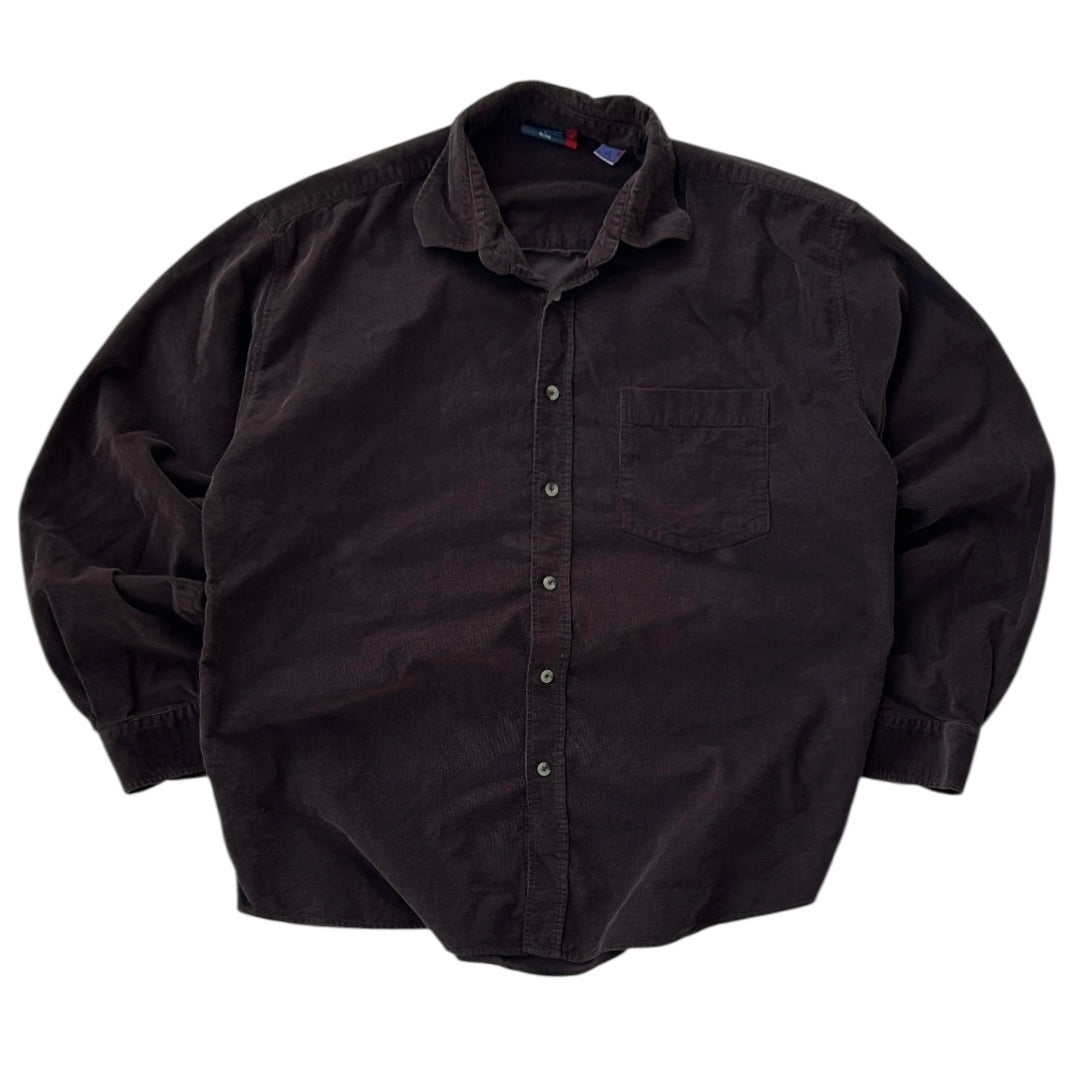Vintage vanVaan Brown CorduroyFlannel OverShirt