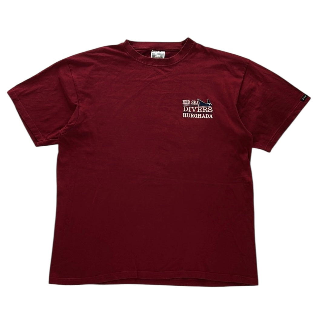 Vintage Embroidery Graphics Tshirt (100% Cotton )