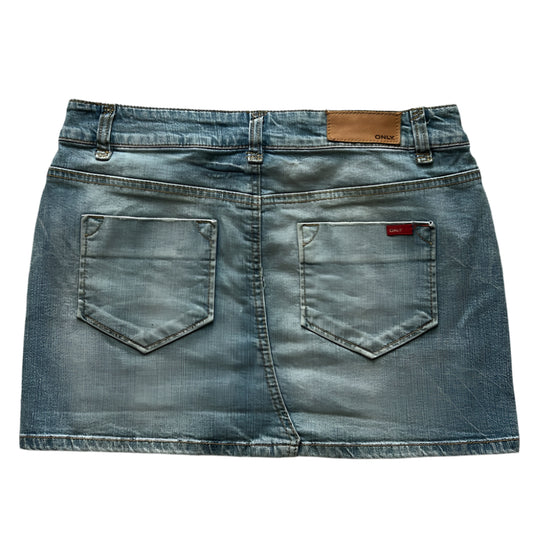 Only denim mini skirt