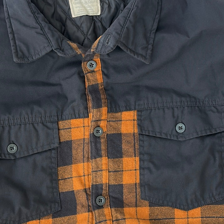 Vintage Mountain Warehouse lined quilted Over shirt