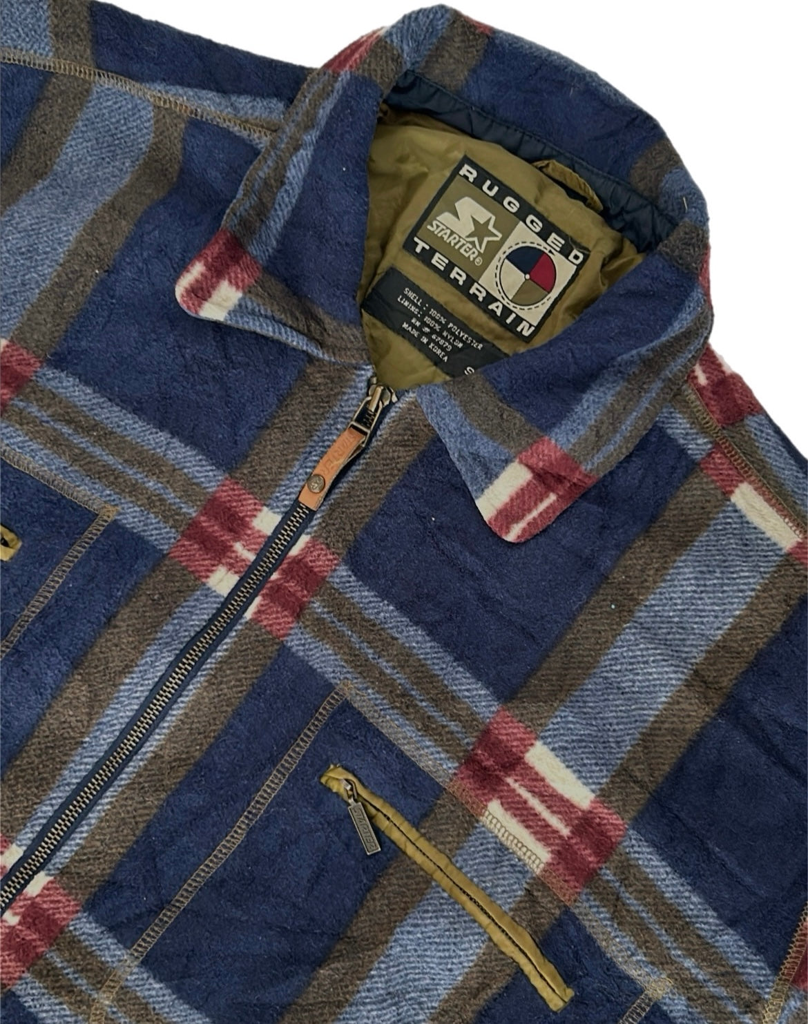 Starters Flanel-like Fleece - Small (Man’s) Loose Fit