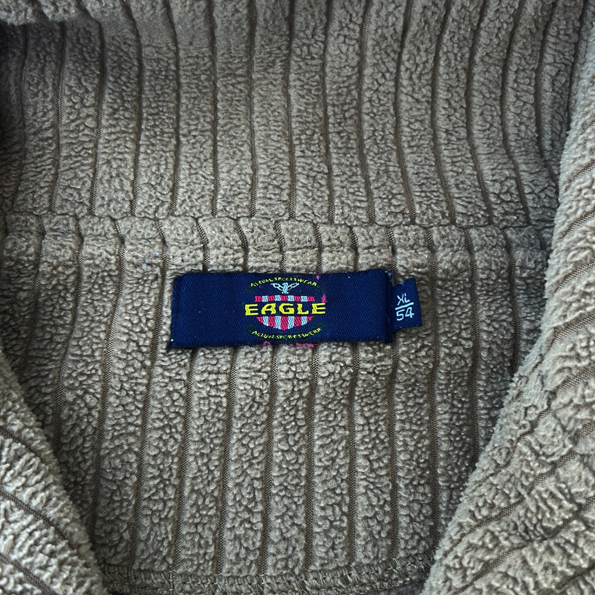 Across Alaska Vintage Embroidered Logo 1/4 Zip Fleece