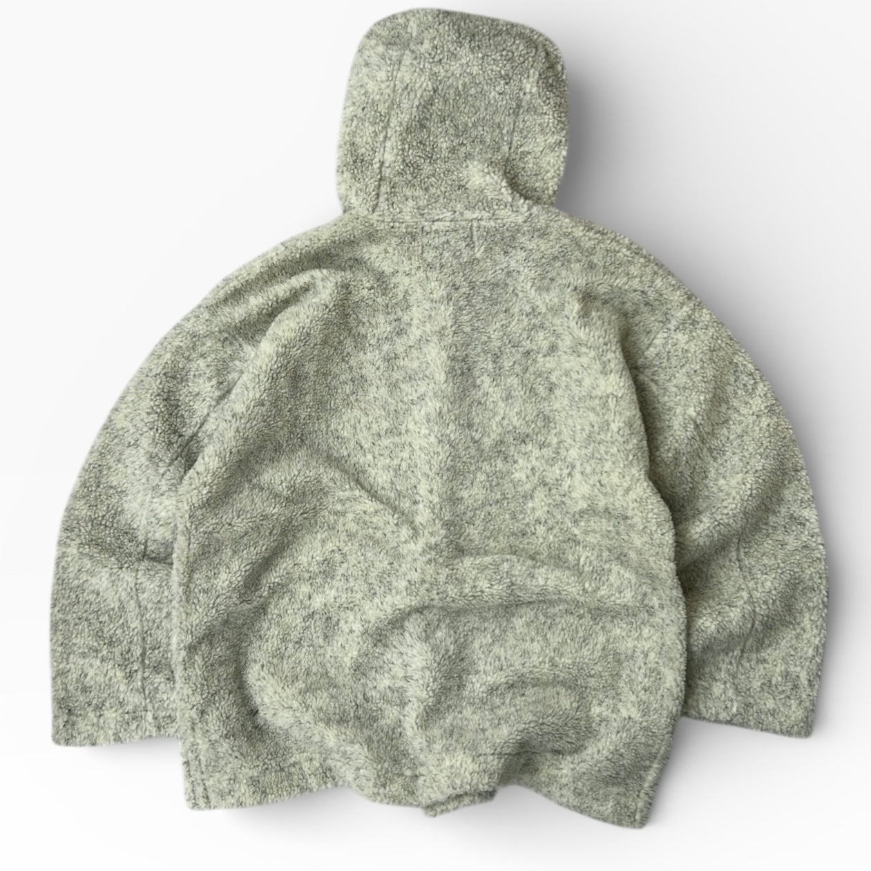 Arthour & Duff Beige Shearling Fuzzy Jacket