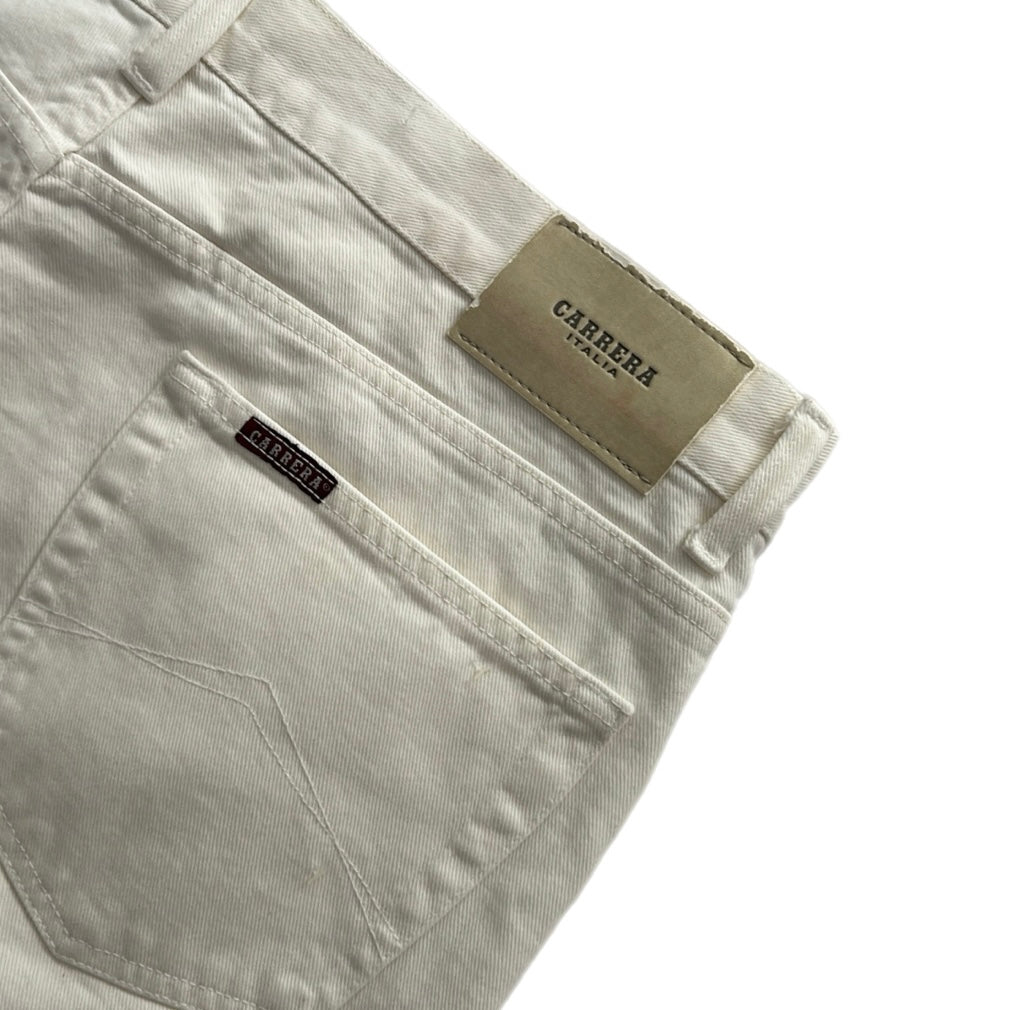 Carrera Vintage White Jeans