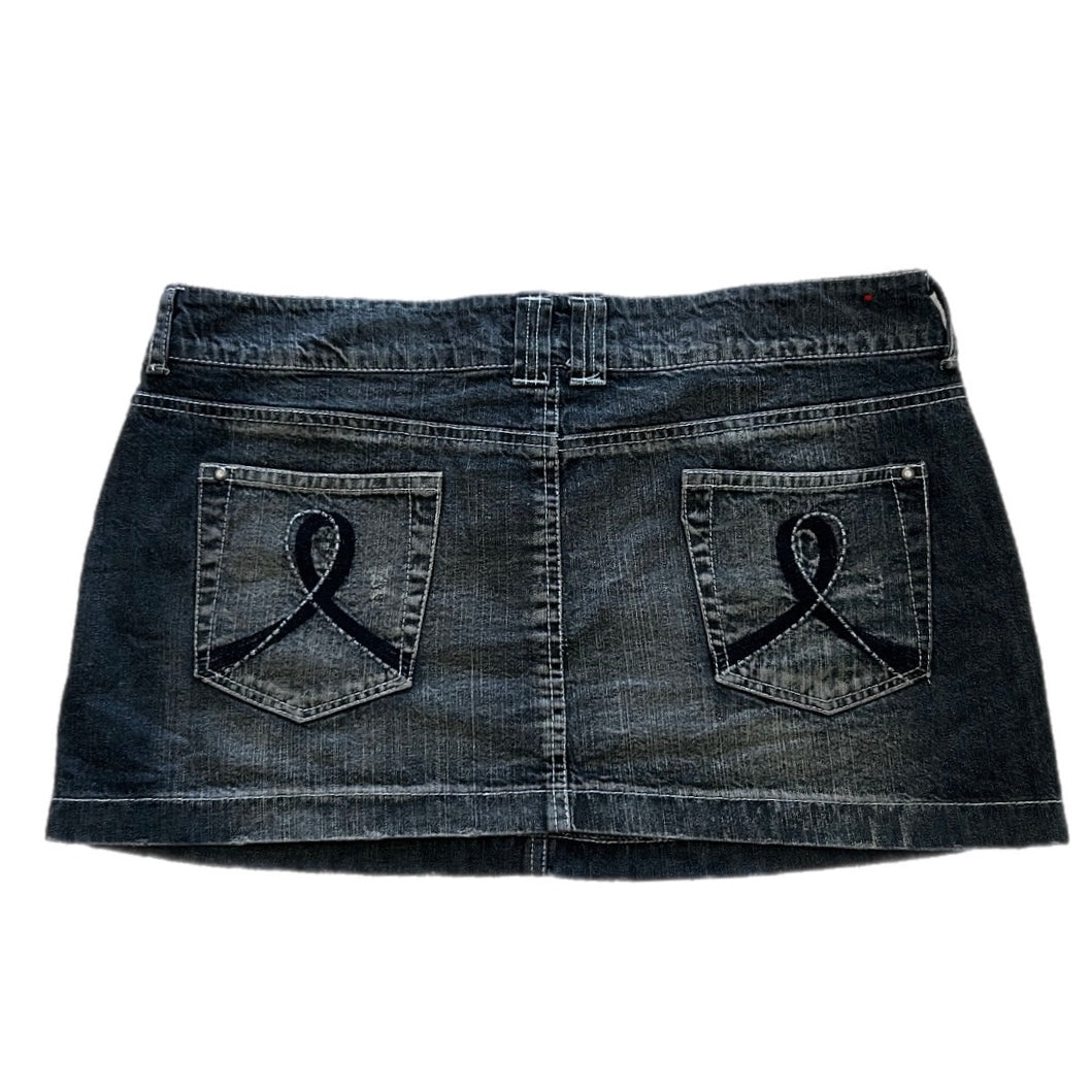 Y2k Mini Denim Skirt