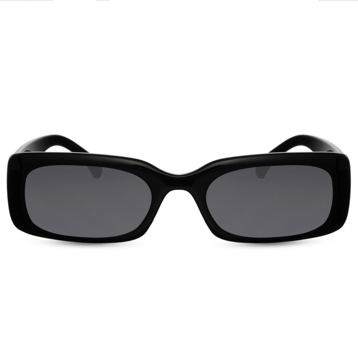 The Berlin – Bold Black Rectangle Shades
