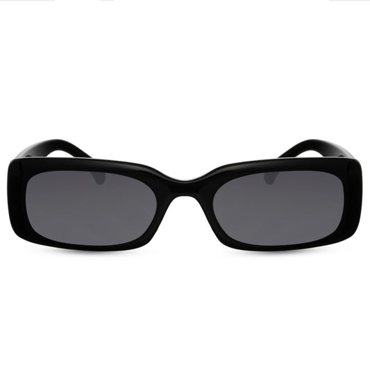 The Berlin – Bold Black Rectangle Shades