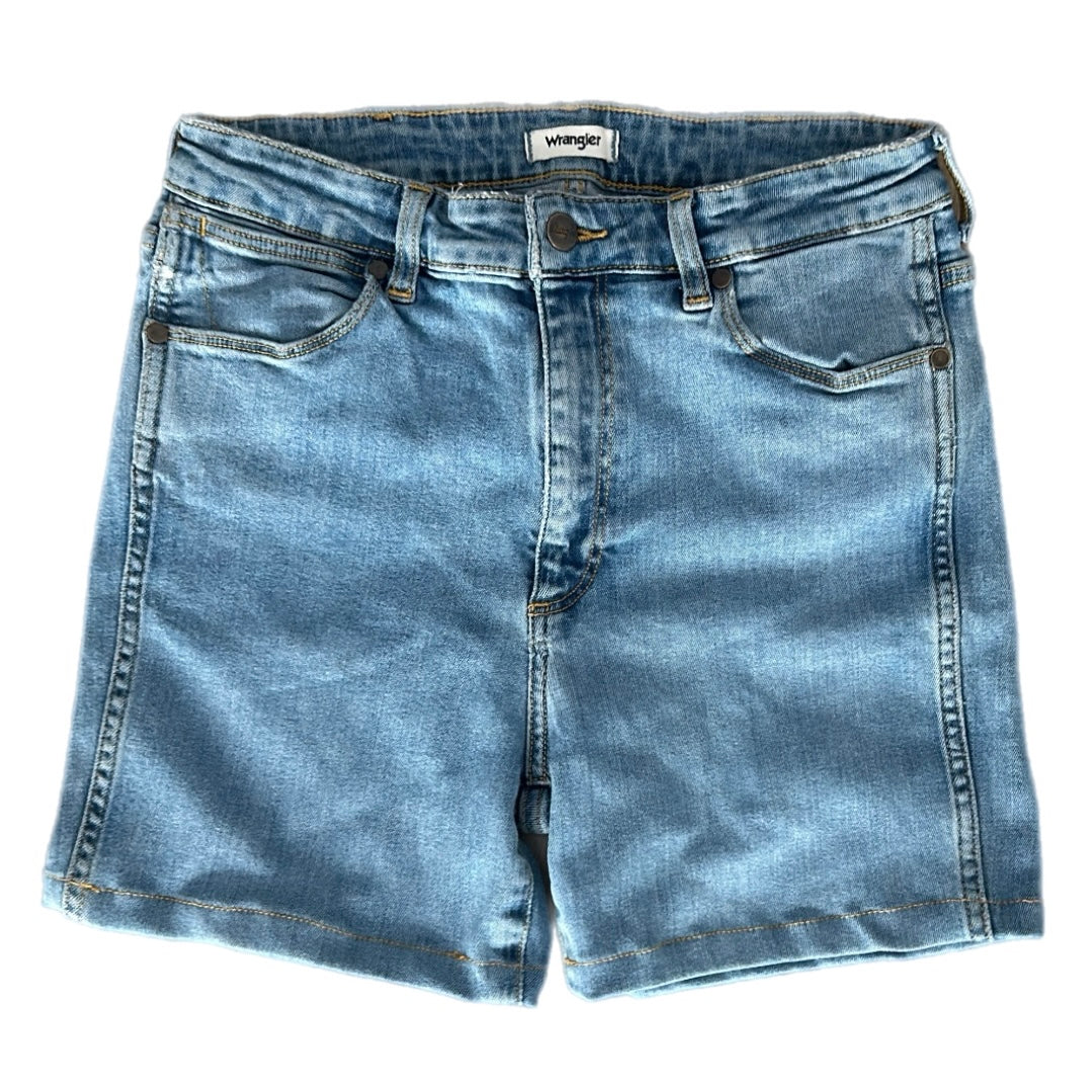 Wrangler Light Wash Denim Shorts