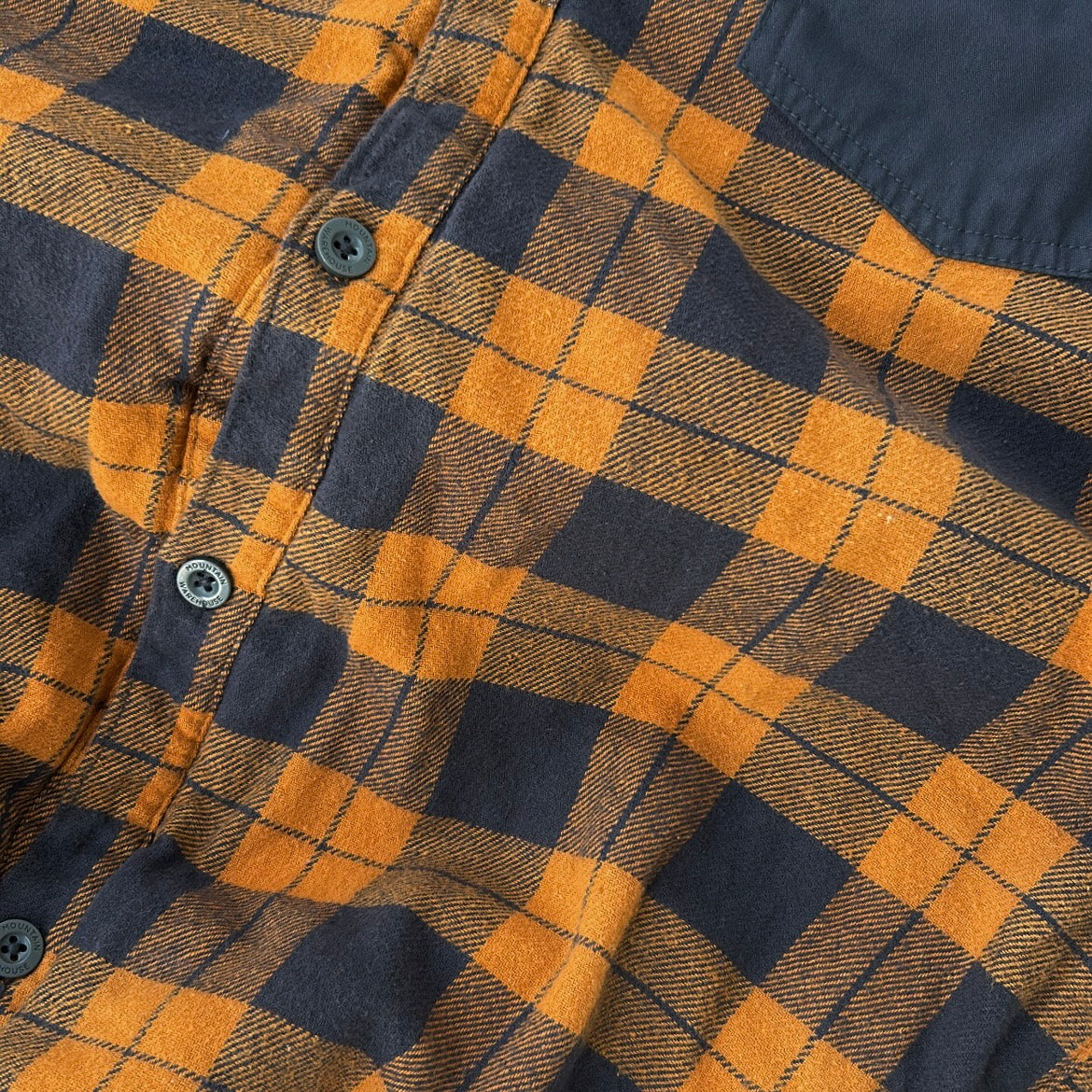 Vintage Mountain Warehouse lined quilted Over shirt