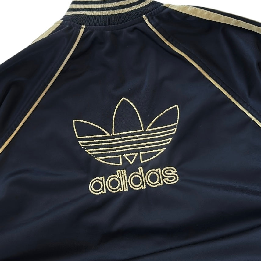 Adidas Black & Gold 90s Track Jacket