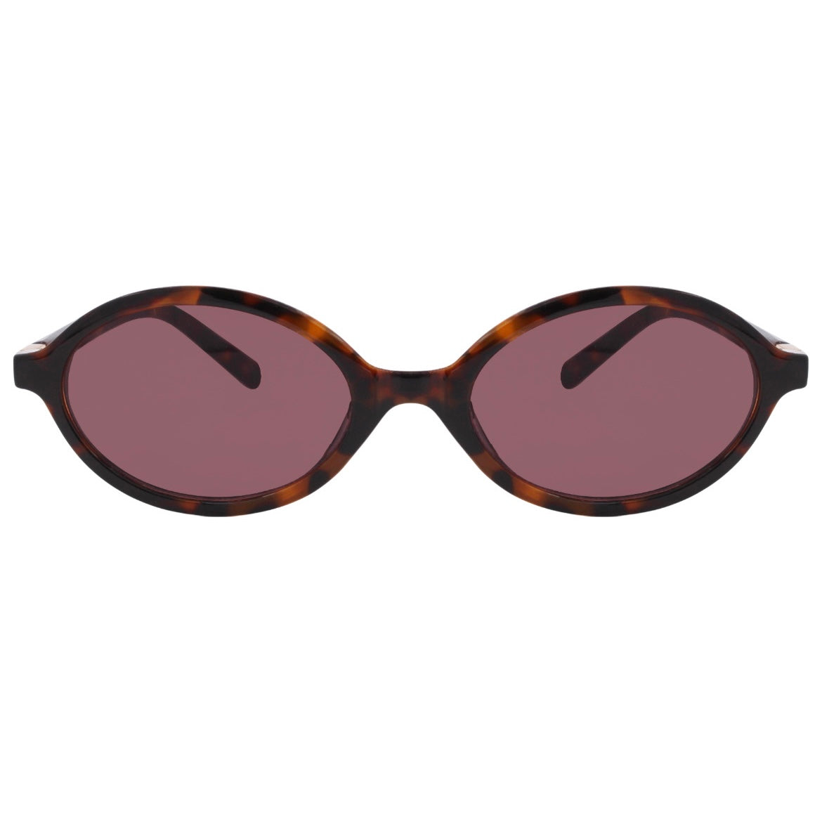 The Audrey – Pink x Tortoiseshell Oval Sunglasses